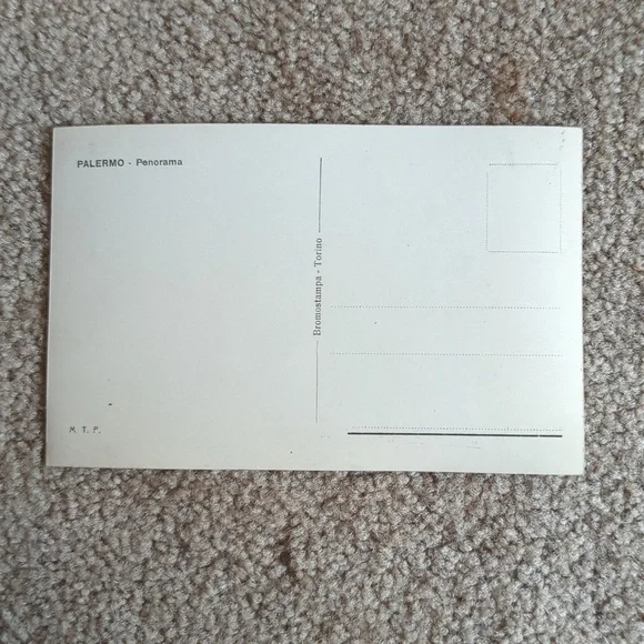 Pair Of Palermo Italy Postcards - Picture 4 of 4